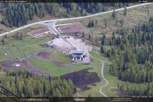 Kamera Val di Fassa  Arrivo Seggiovia