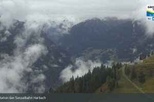Kamera Grossarltal  Bergstation 6er Sesselbahn Harbach (LIVE Stream)