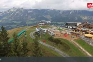 Kamera SkiWelt Wilder Kaiser - Brixental Bergstat. Hartkaiserbahn (LIVE Stream)