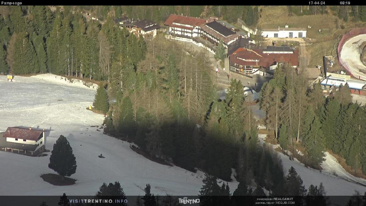 Kamera Val di Fiemme Ski Center Latemar Passo Feudo