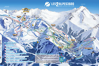 Ośrodek narciarski Les 2 Alpes, Dauphine/Isere