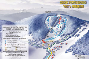 Ośrodek narciarski Przyłęków k/Żywca Jastrzębica Ski, Beskid Żywiecki