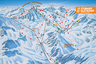 Ośrodek narciarski Neustift Lodowiec Stubai, Tyrol