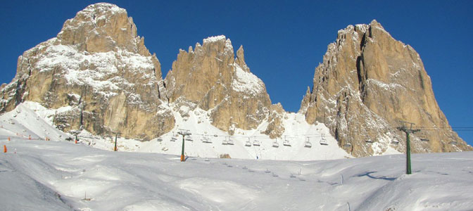 Włochy - Passo Sella Włochy - Passo Sella