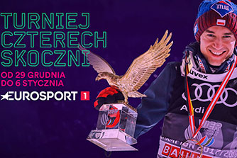 Kwalifikacje i konkursy Turnieju Czterech Skoczni od soboty na żywo w Eurosporcie 1