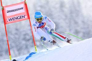 Christof Innerhofer w Wengen Christof Innerhofer w Wengen