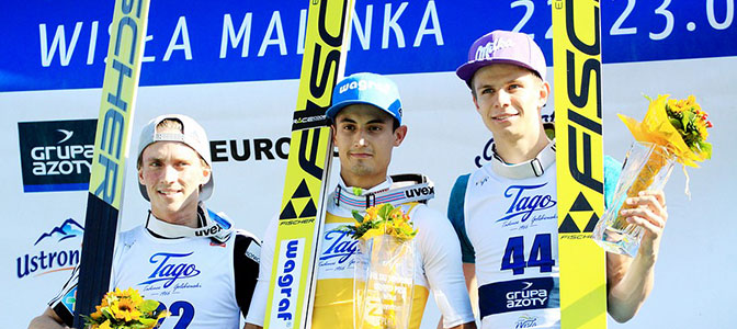 FIS Grand Prix 2016: Lider Maciej Kot triumfuje w Wiśle fot. A.Kosman