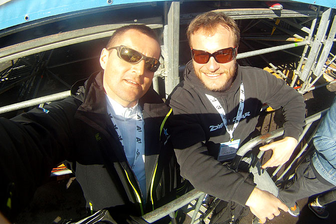 Marcin Szafrański i Julien Lizeroux