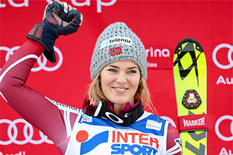 Nina Loeseth najszybsza w Santa Caterina