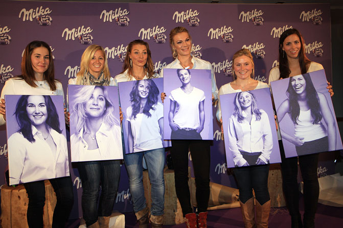 Sarka Zahrobska, Michaela Kirchgasser, Tina Maze, Maria Höfl-Riesch, Tessa Worley, Elena Curtoni Sarka Zahrobska, Michaela Kirchgasser, Tina Maze, Maria Höfl-Riesch, Tessa Worley, Elena Curtoni