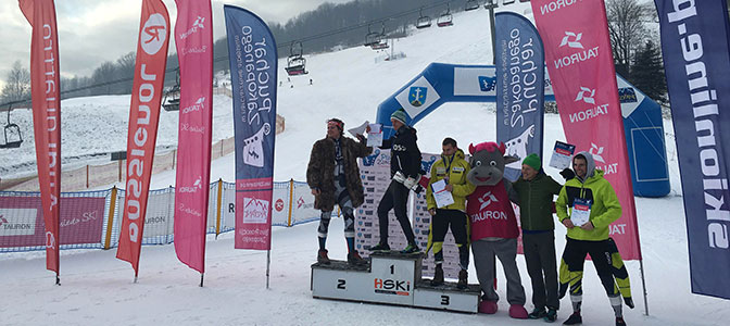 Slalomiści rywalizowali na Harendzie!