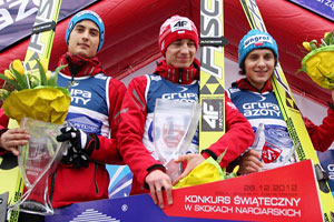 Podium w Wiśle