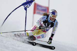Pierwszy triumf Lindsey Vonn w slalomie gigancie