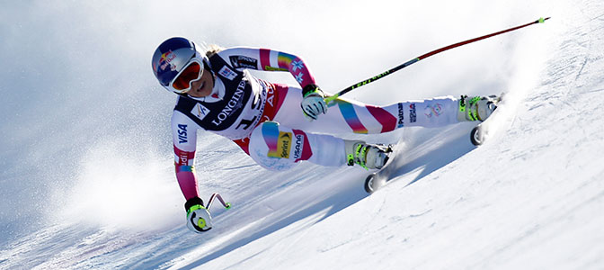 Hat-trick Lindsey Vonn w Lake Louise fot. Head Hat-trick Lindsey Vonn w Lake Louise fot. Head