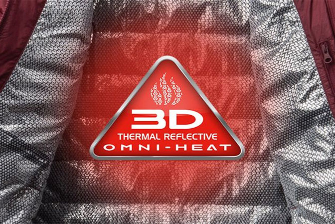 Technologia Omni-Heat Thermal Reflective 3D Technologia Omni-Heat Thermal Reflective 3D