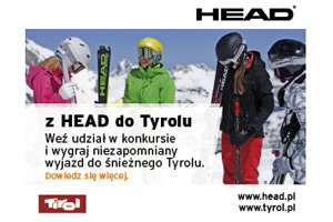 HEAD do Tyrolu -weź udział w konkursie i wygraj wyjazd! HEAD do Tyrolu -weź udział w konkursie i wygraj wyjazd!