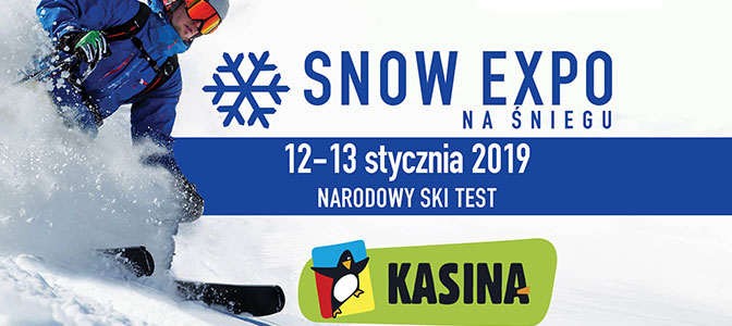 NARODOWY SKI TEST 2019 - pierwsza edycja SNOW EXPO na śniegu w Kasina SKI