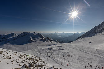 Idealna wiosna na nartach na 5 Tyrolskich Lodowcach