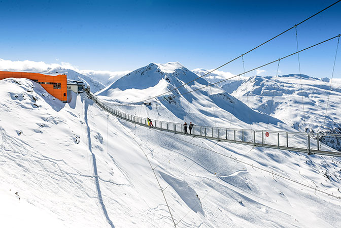 Zimowa podróż przez dolinę Gastein fot. Gasteinertal Tourismus GmbH