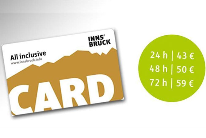 Innsbruck Card - mały klucz do wielkich przeżyć! Innsbruck Card - mały klucz do wielkich przeżyć!