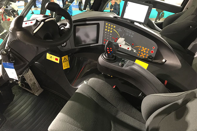 Kabina ratraka firmy Pistenbully Kabina ratraka firmy Pistenbully