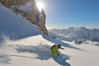 Najlepsze tereny freeride’owe w Ischgl