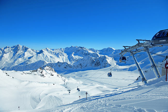 Lodowiec Kaunertal Lodowiec Kaunertal