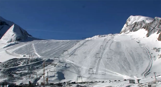 Lodowiec Kitzsteinhorn - Kaprun 24.09.2014