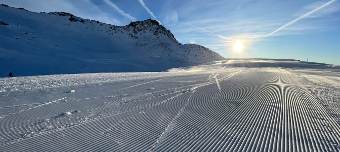 Fantastyczne warunki na lodowcu Mölltaler