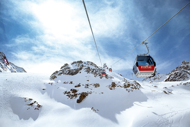 Lodowiec Pitztal Lodowiec Pitztal