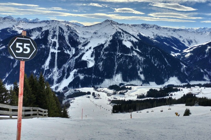 Saalbach - Hinterglem, Cały ten Narciarski Cyrk - fot. J. Kałucki