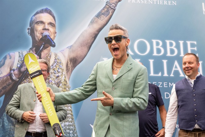 Robbie Williams w Schladming-Dachstein Robbie Williams w Schladming-Dachstein