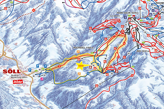 10-osobowa gondola Salvenmoos w Söll