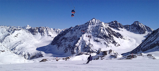 Pierwszy krok do połączenia ośrodków Sölden i Pitztal fot. Pitztaler Gletscherbahn