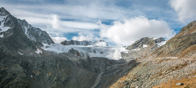 Sölden - dwa lodowce w jeden dzień fot. J.Ciszak