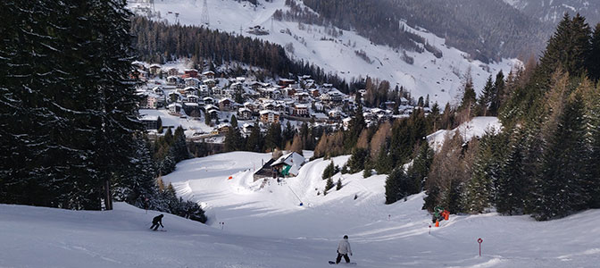 Sankt Anton am Arlberg trasa 1 Rendl