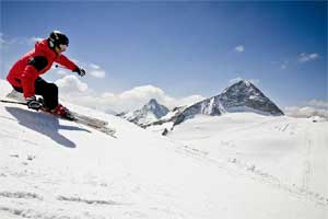 Lodowiec Hintertux - jedyny całoroczny ośrodek narciarski Austrii