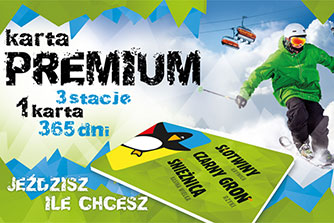 Karta Premium - dobra oferta dla narciarzy z Małopolski, Śląska i nie tylko