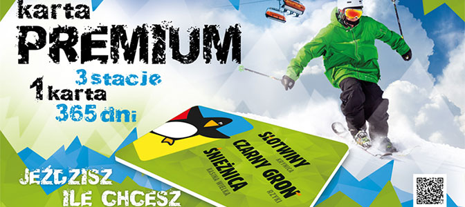 Karta Premium - dobra oferta dla narciarzy z Małopolski, Śląska i nie tylko