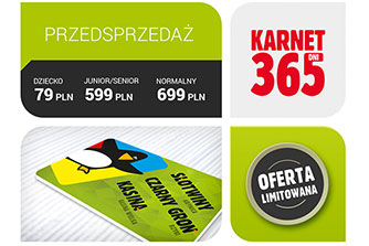 Karnet 365 dni i jeździsz przez cały rok