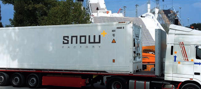 SnowFactory (Fabryka Śniegu), czyli naśnieżanie na plusie