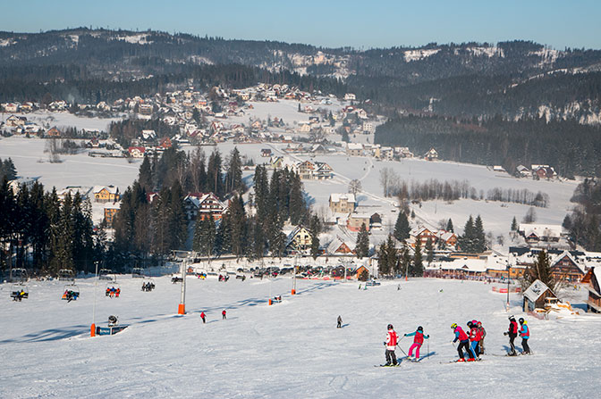 Stacja Narciarska Zagroń w Istebnej