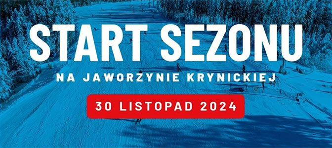 Startuje sezon narciarski i snowboardowy na Jaworzynie Krynickiej