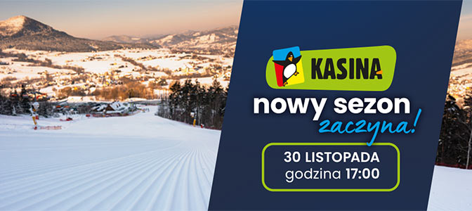 Kasina Ski & Bike Park rozpoczyna sezon zimowy 2023/2024