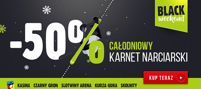 Black Weekend w Grupie Pingwina! Karnety o połowę niższe!