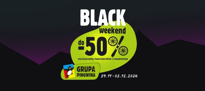 Black Weekend w Grupie Pingwina: Zimowe szaleństwo w najlepszych cenach!