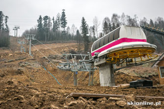 Wisła Skolnity - nowa stacja narciarska wkrótce otwarcie - Video