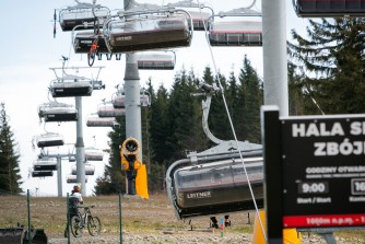 Szczyrk trasa rowerowa Hip Hopa Air otwarta Szczyrk trasa rowerowa Hip Hopa Air otwarta