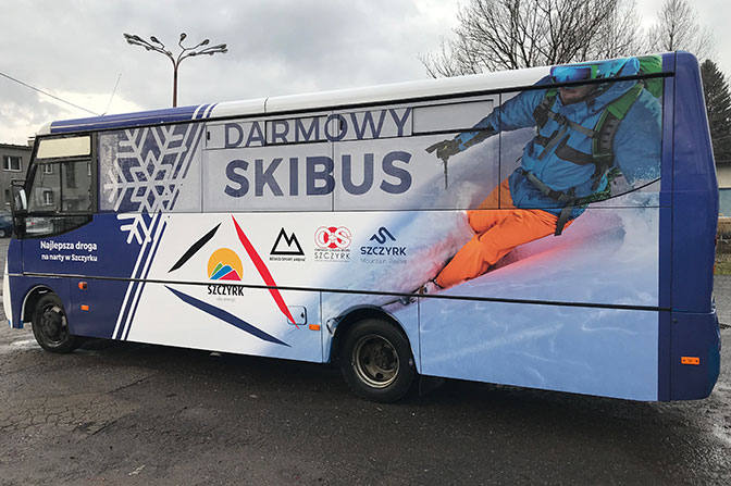 Darmowe skibusy w Szczyrku