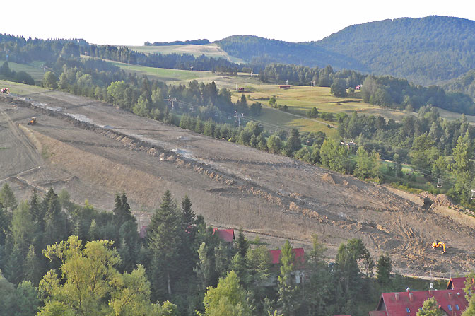 Stacja Dwie Doliny Muszyna-Wierchomla przygotowana do sezonu narciarskiego